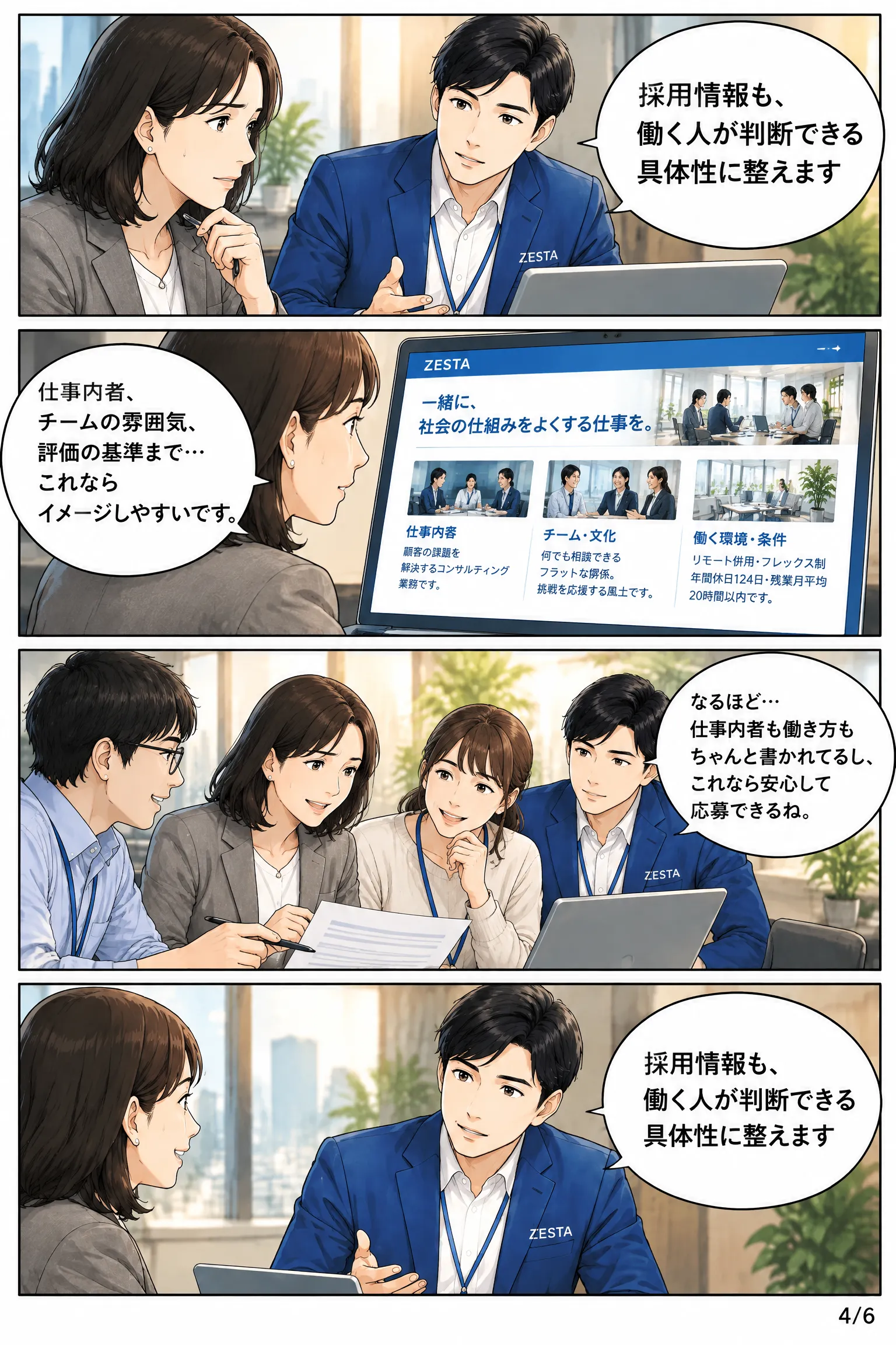 AIに信頼される会社情報とは？ 漫画 4ページ目